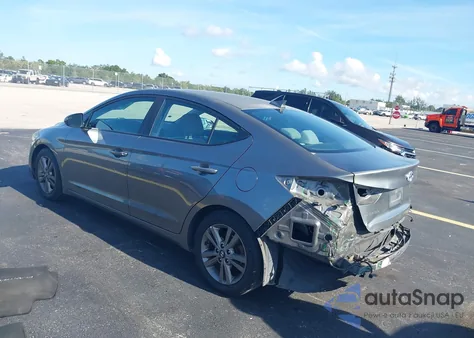 2018 Hyundai Elantra Sel z USA, uszkodzony, nr VIN 5NPD84LF3JH257224